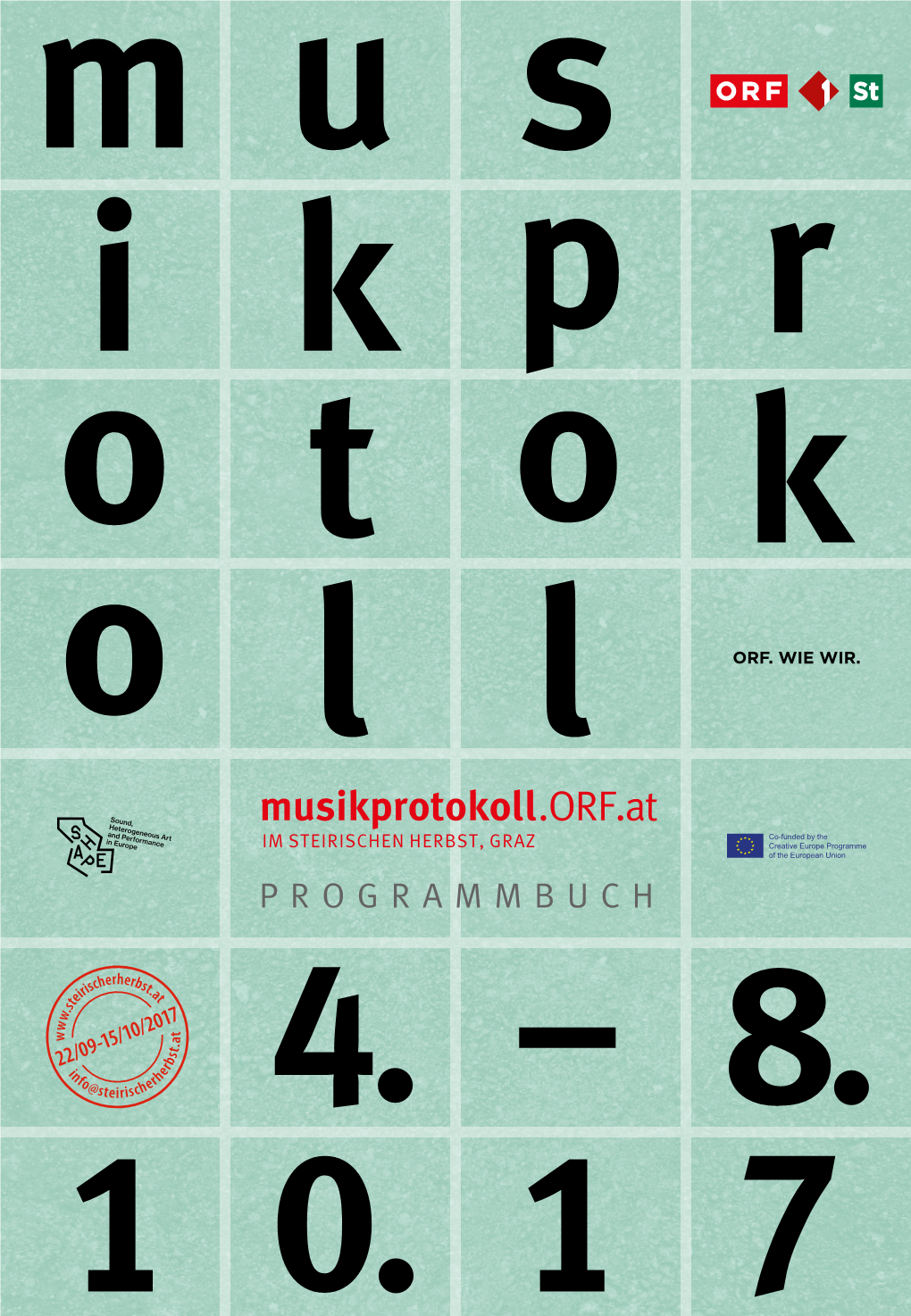 Musikprotokoll 2017 Programmbuch