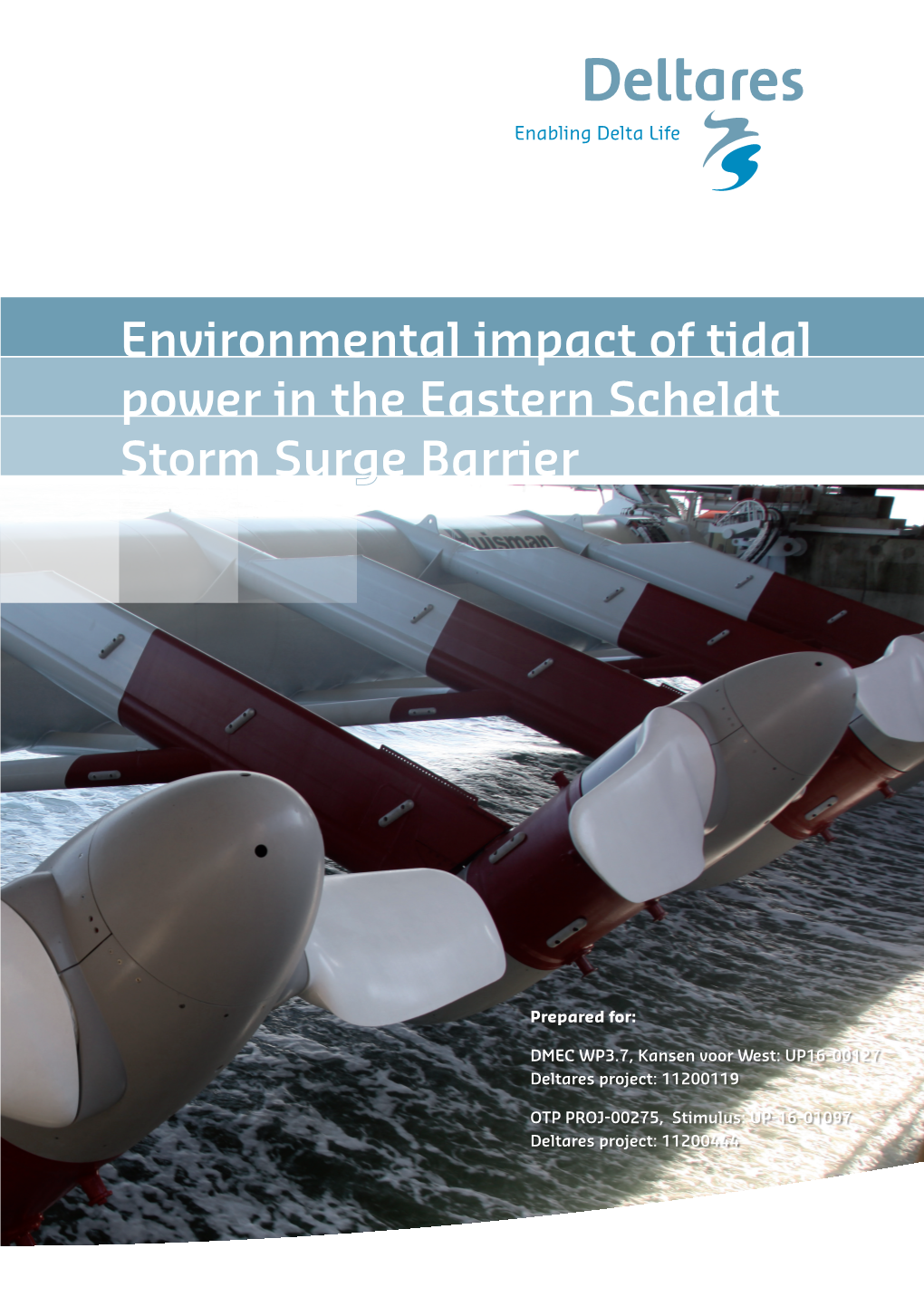 Environmental Impact of Tidal Power in the Eastern Scheldt Storm Surge Barrier