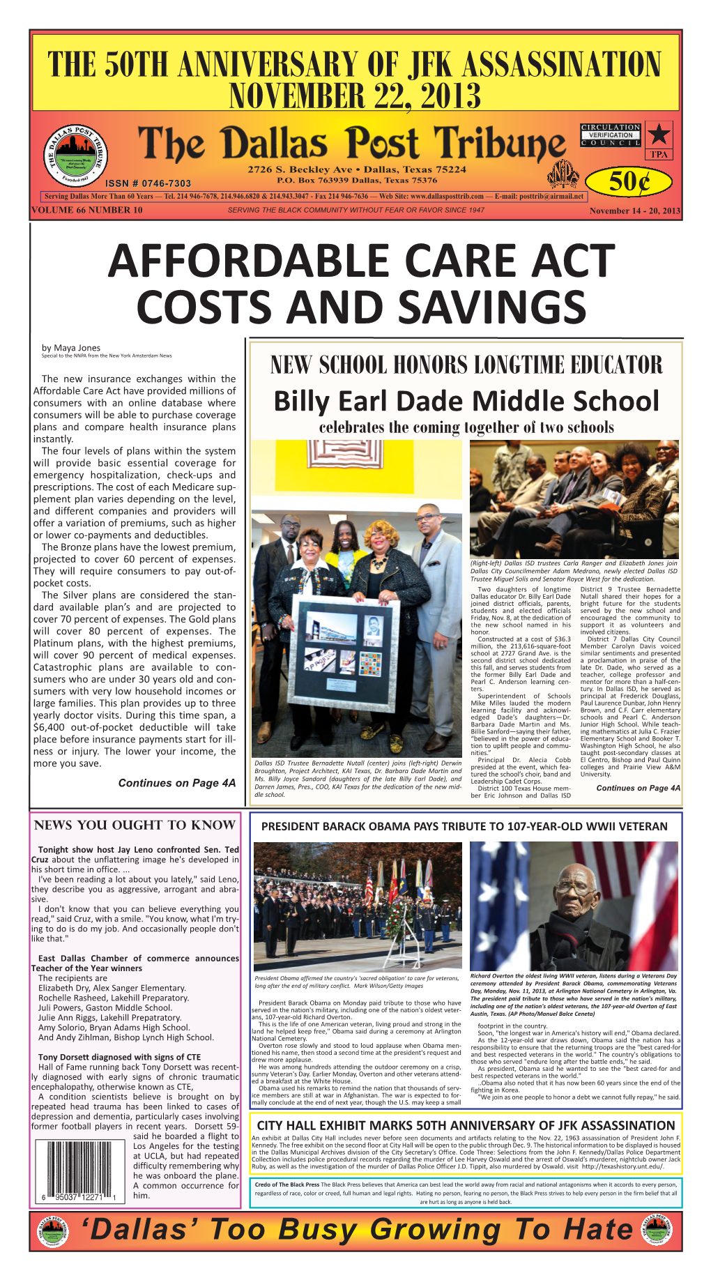 AFFORDABLE CARE ACT COSTS and SAVINGS by Maya Jones Special to the NNPA from the New York Amsterdam News