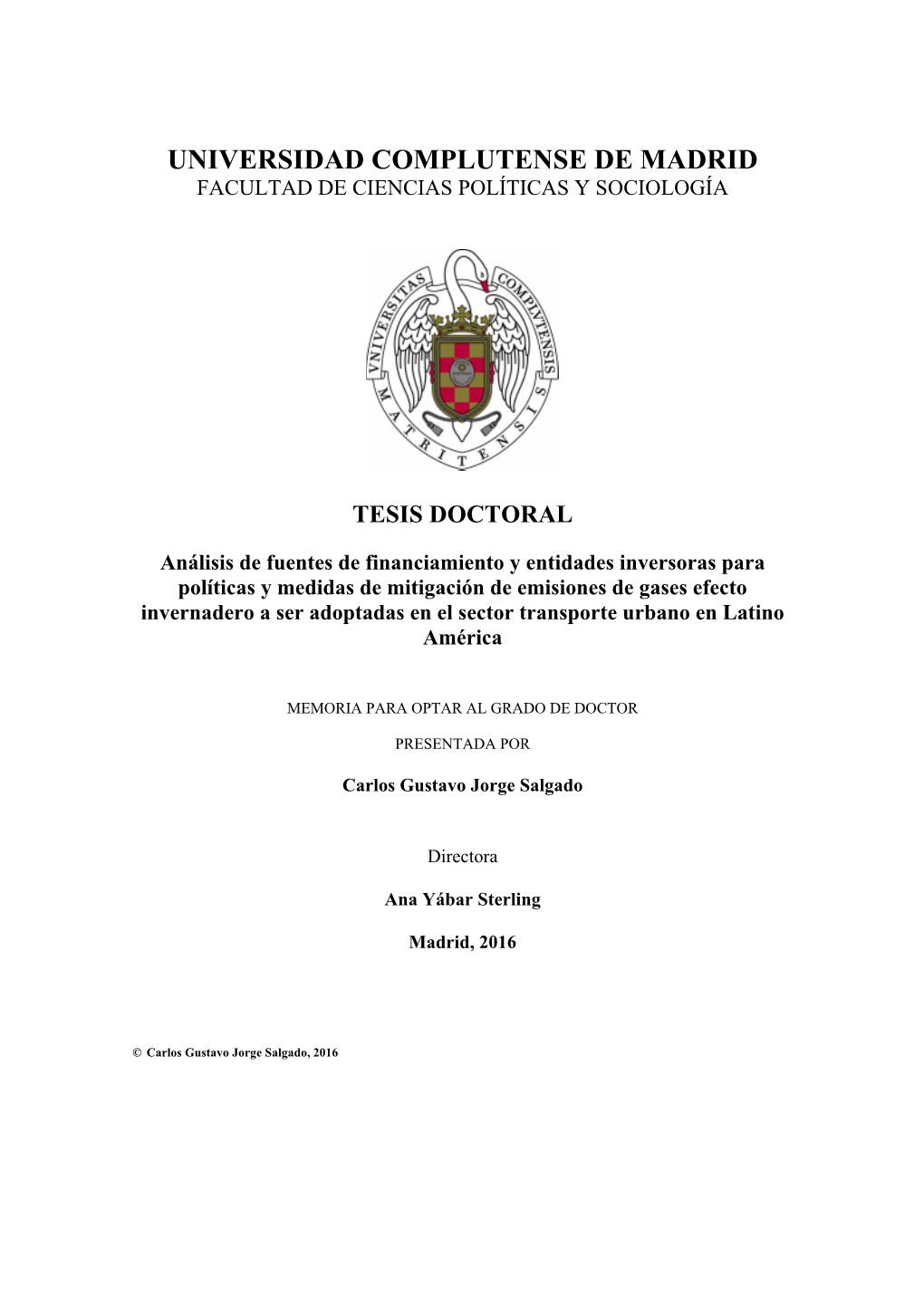 Tesis Doctoral