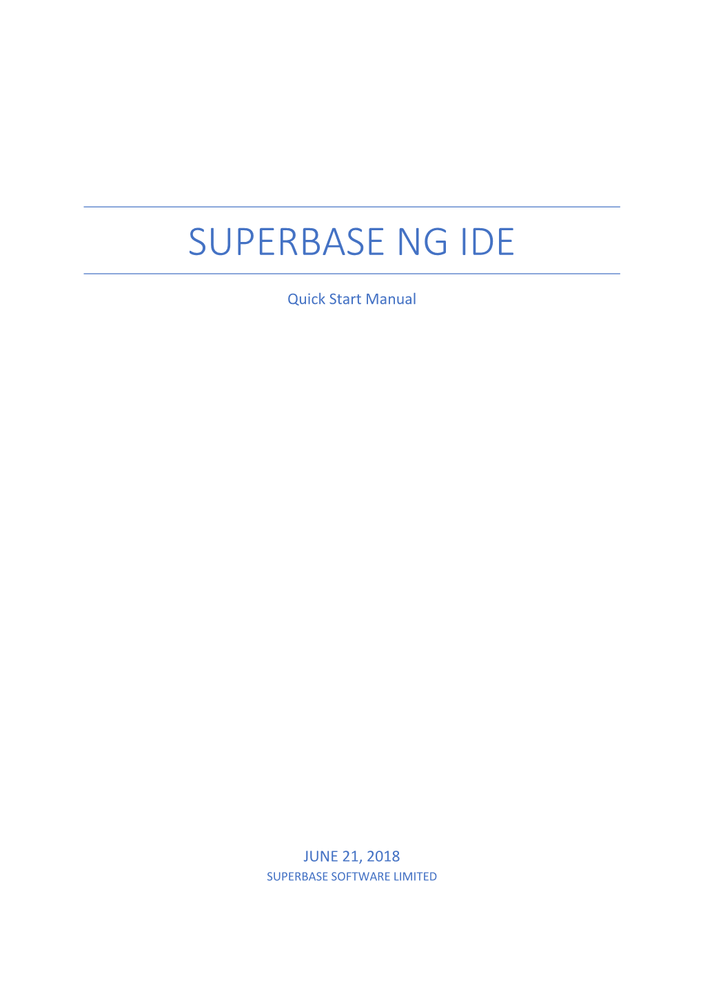 Superbase Ng Ide