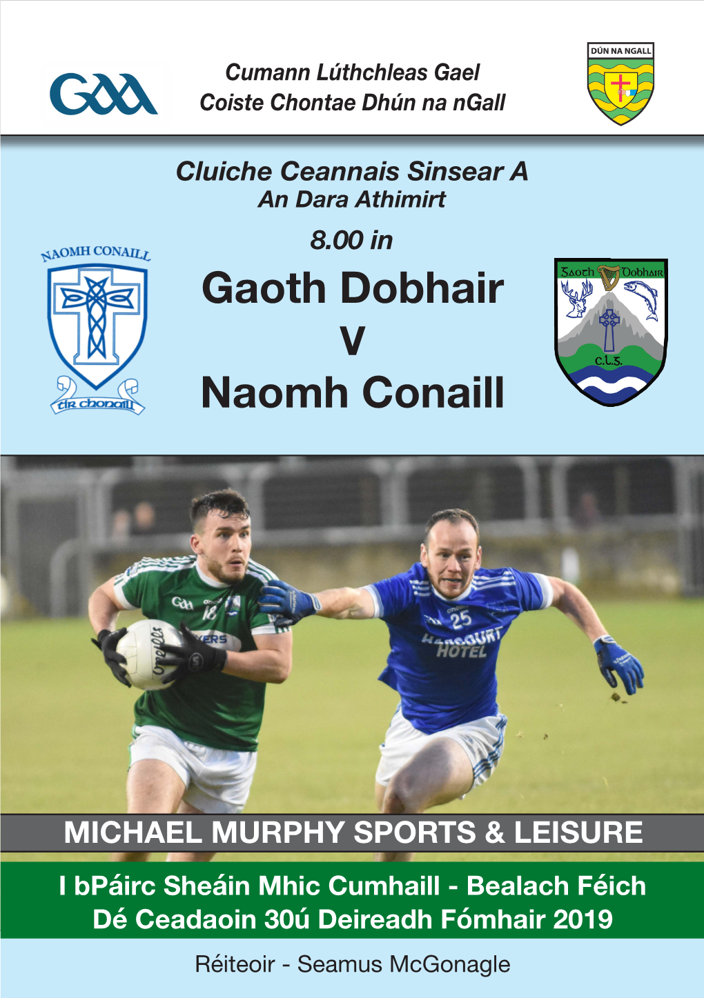 Gaoth Dobhair Naomh Conaill