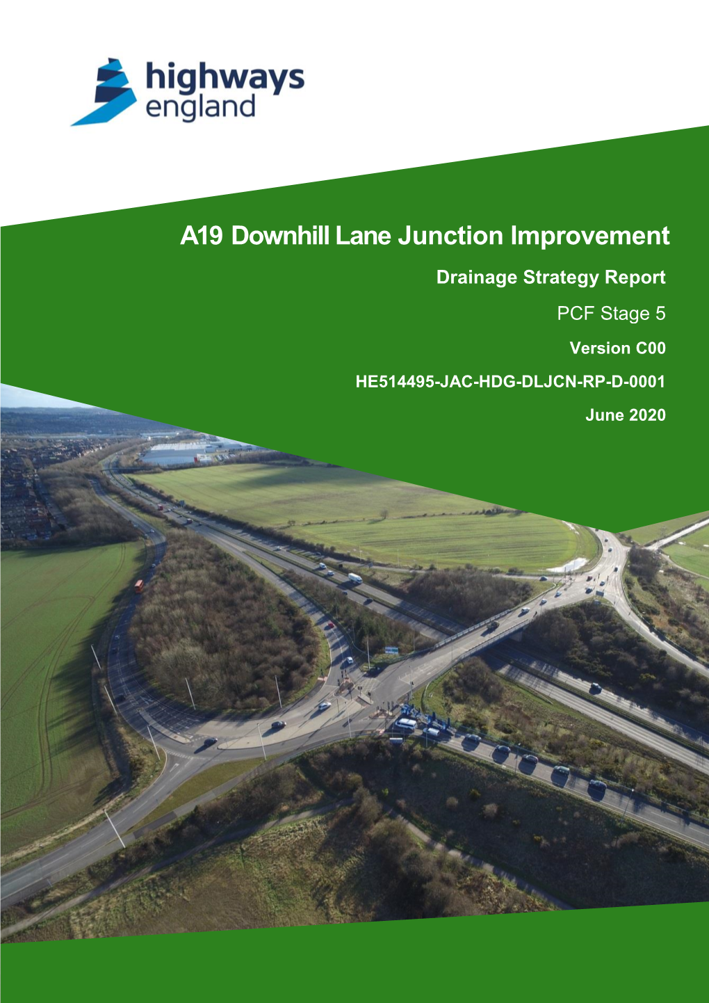 A19 Downhill Lane Drainage Strategy Report