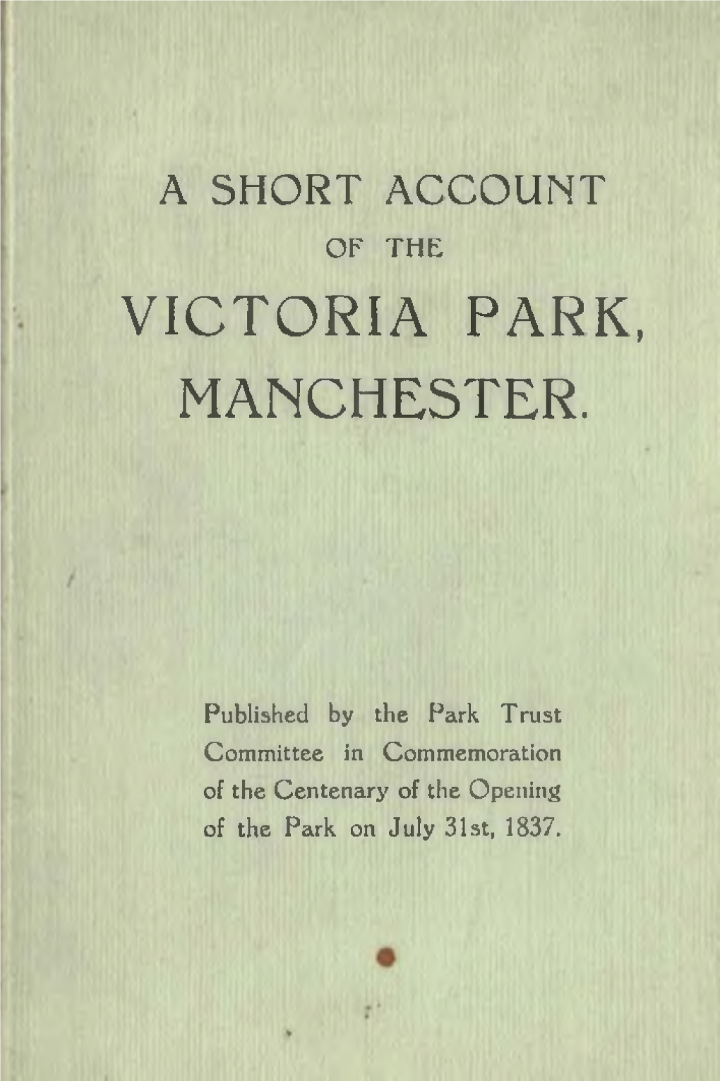 Victoria Park, Manchester