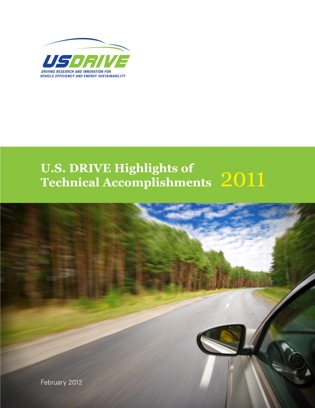 U.S. DRIVE Highlights of Technical Accomplishments 2011