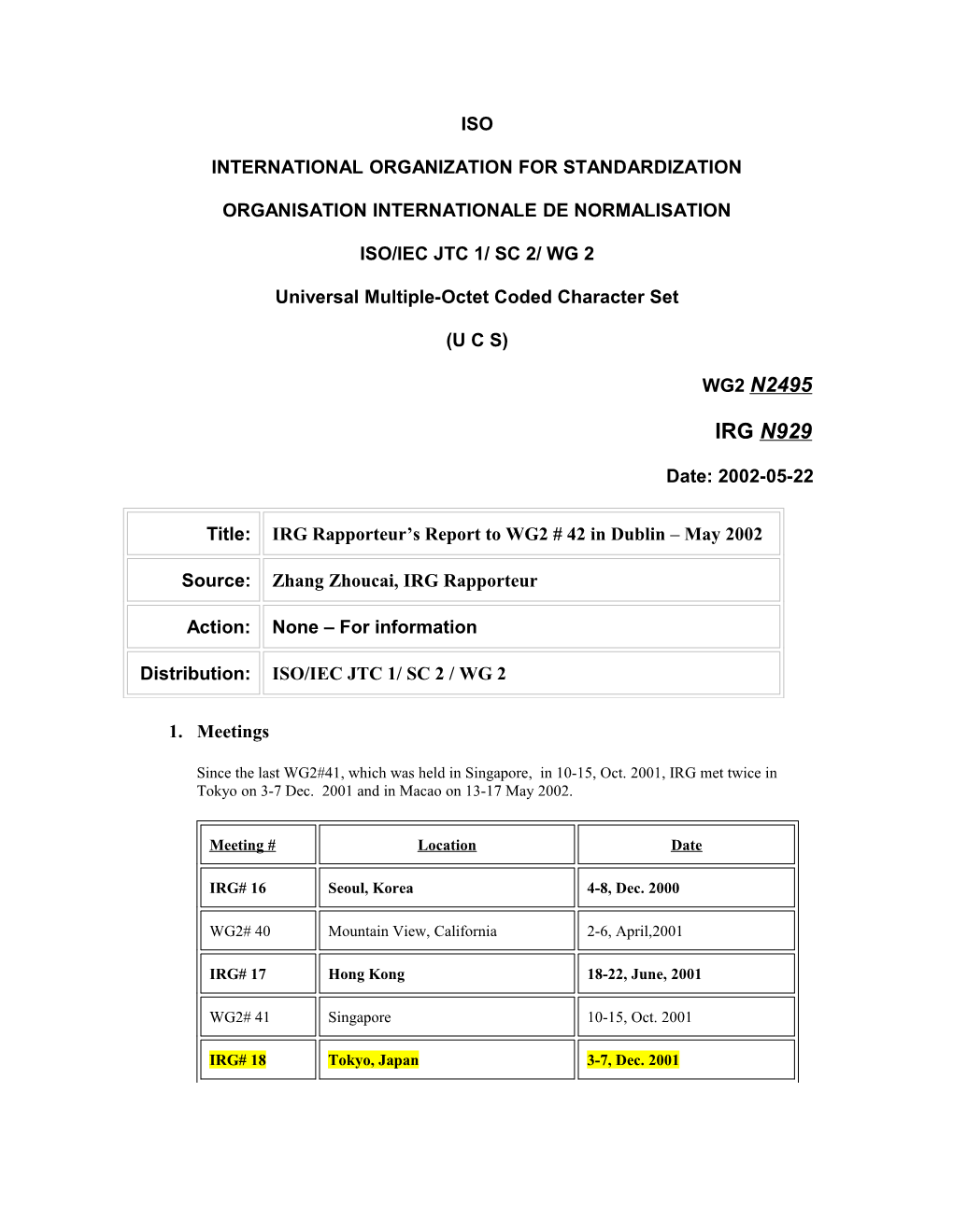 International Organization for Standardization s2