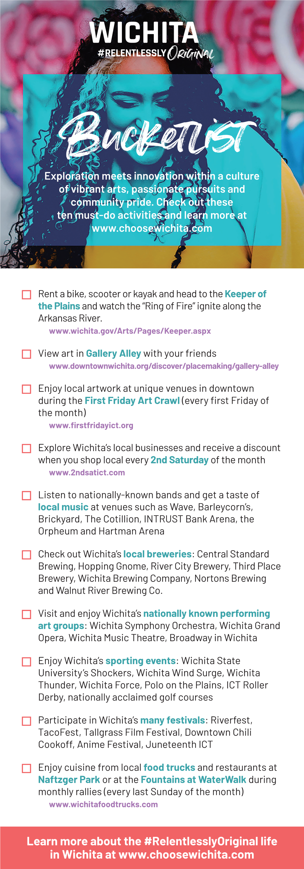 Download the Wichita Bucketlist