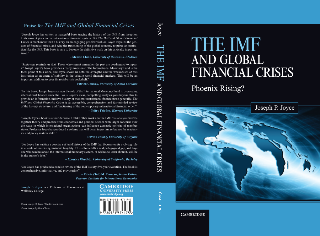 The IMF and Global Financial Crises