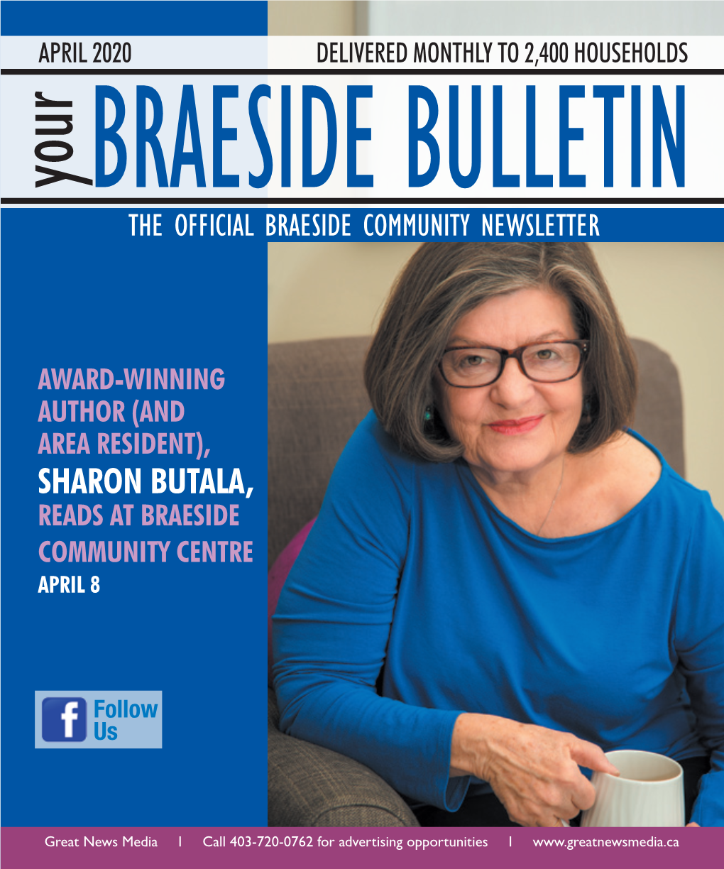 Sharon Butala, Area Resident), Author (And Award-Winning April 2020