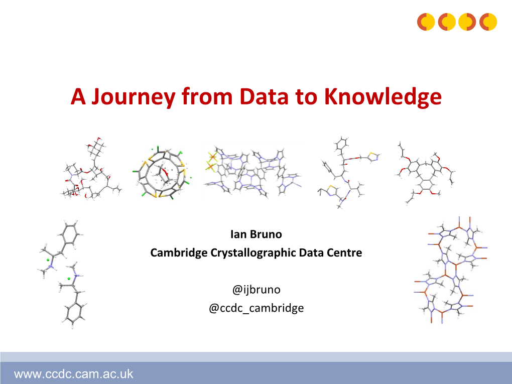 A Journey from Data to Knowledge