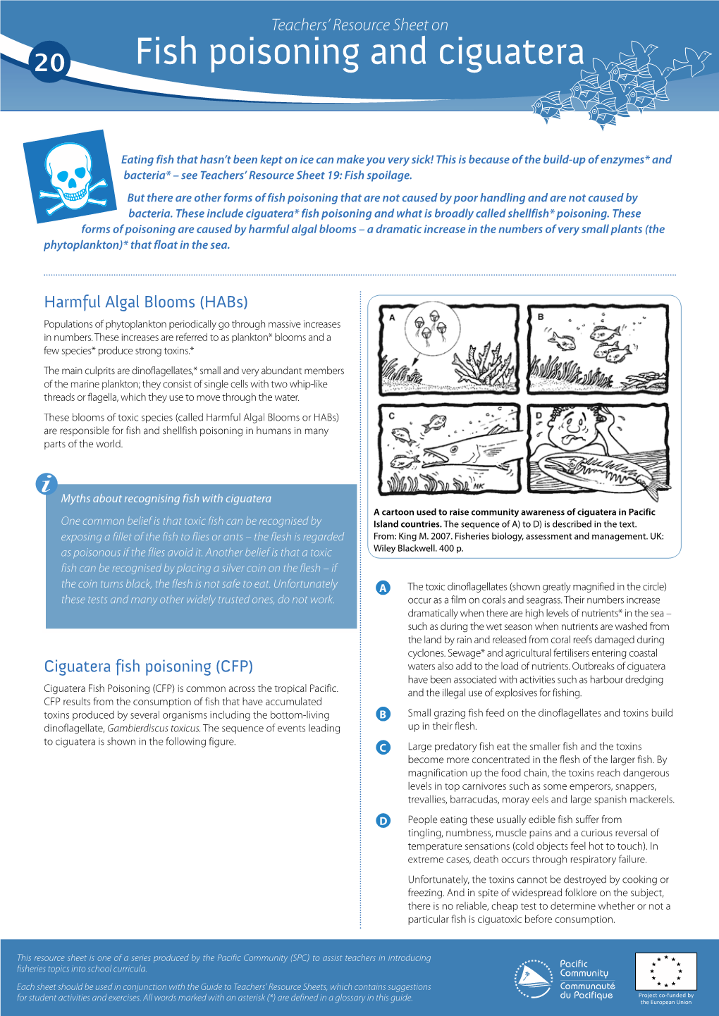 20-Teachers' Resource Sheet on Fish Poisoning and Ciguatera