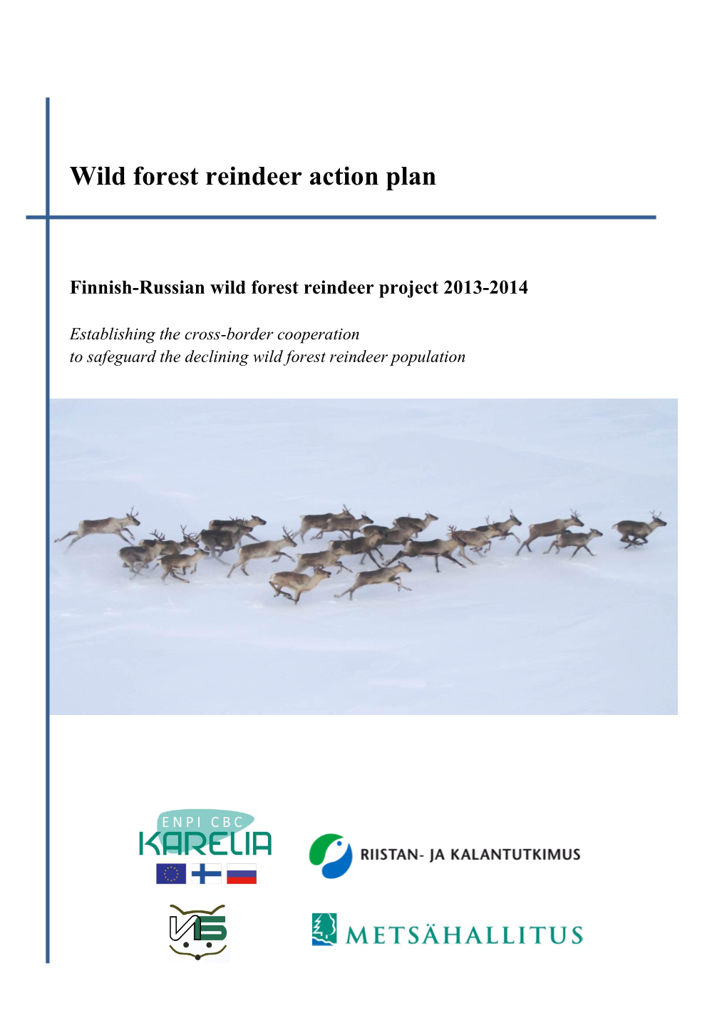 Wild Forest Reindeer Action Plan