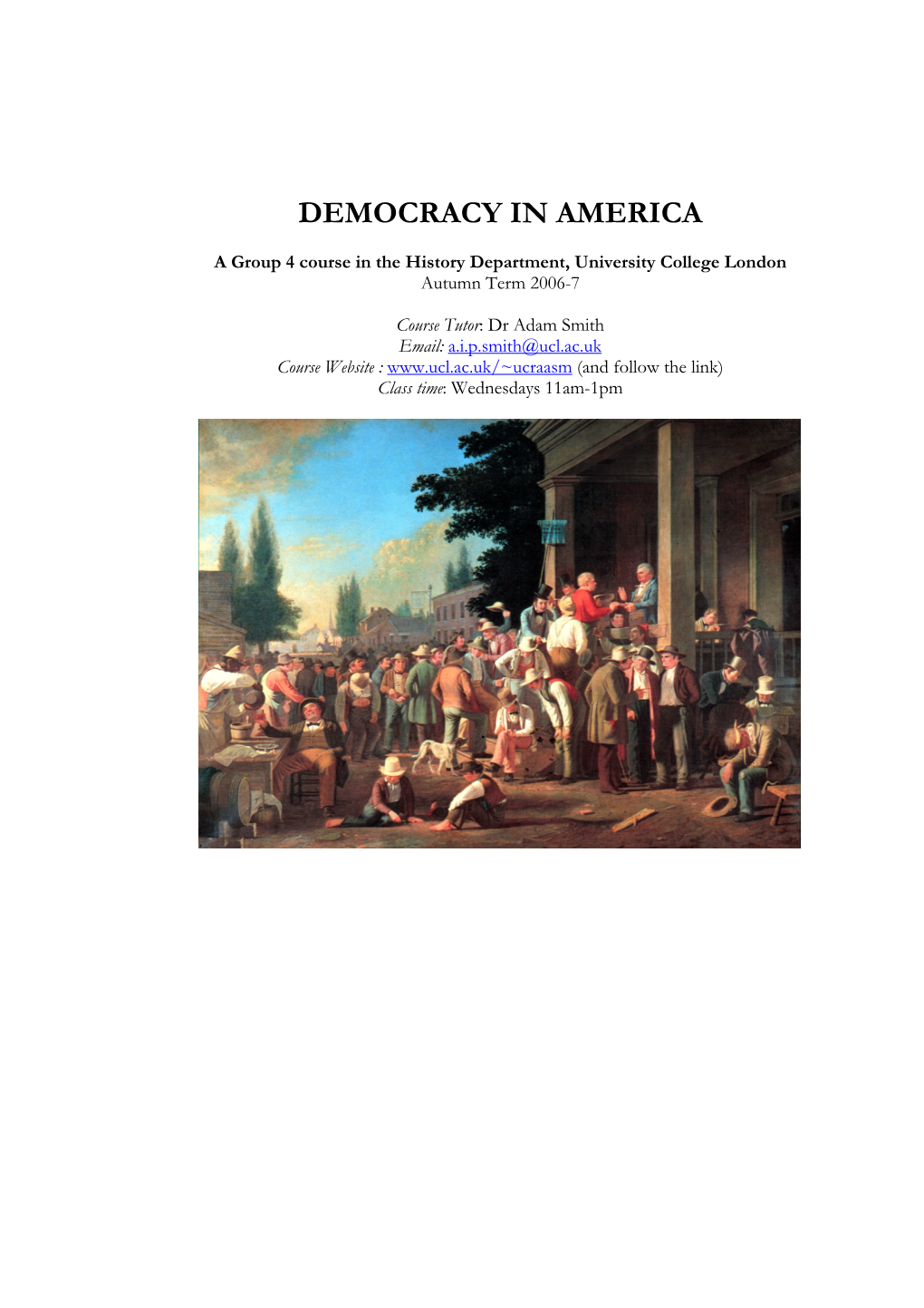 Democracy in America