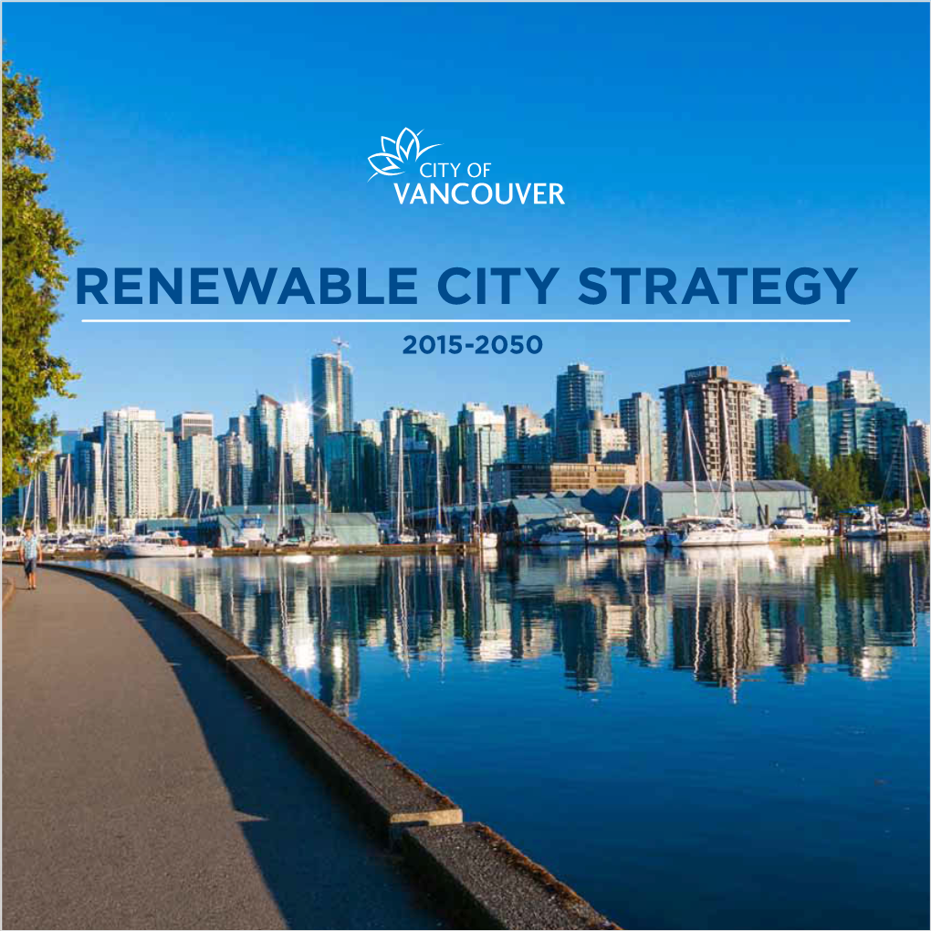 Renewable City Strategy 2015-2050