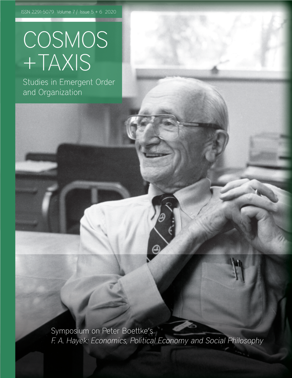 COSMOS + TAXIS | Volume 7 Issue 5 + 6 2020