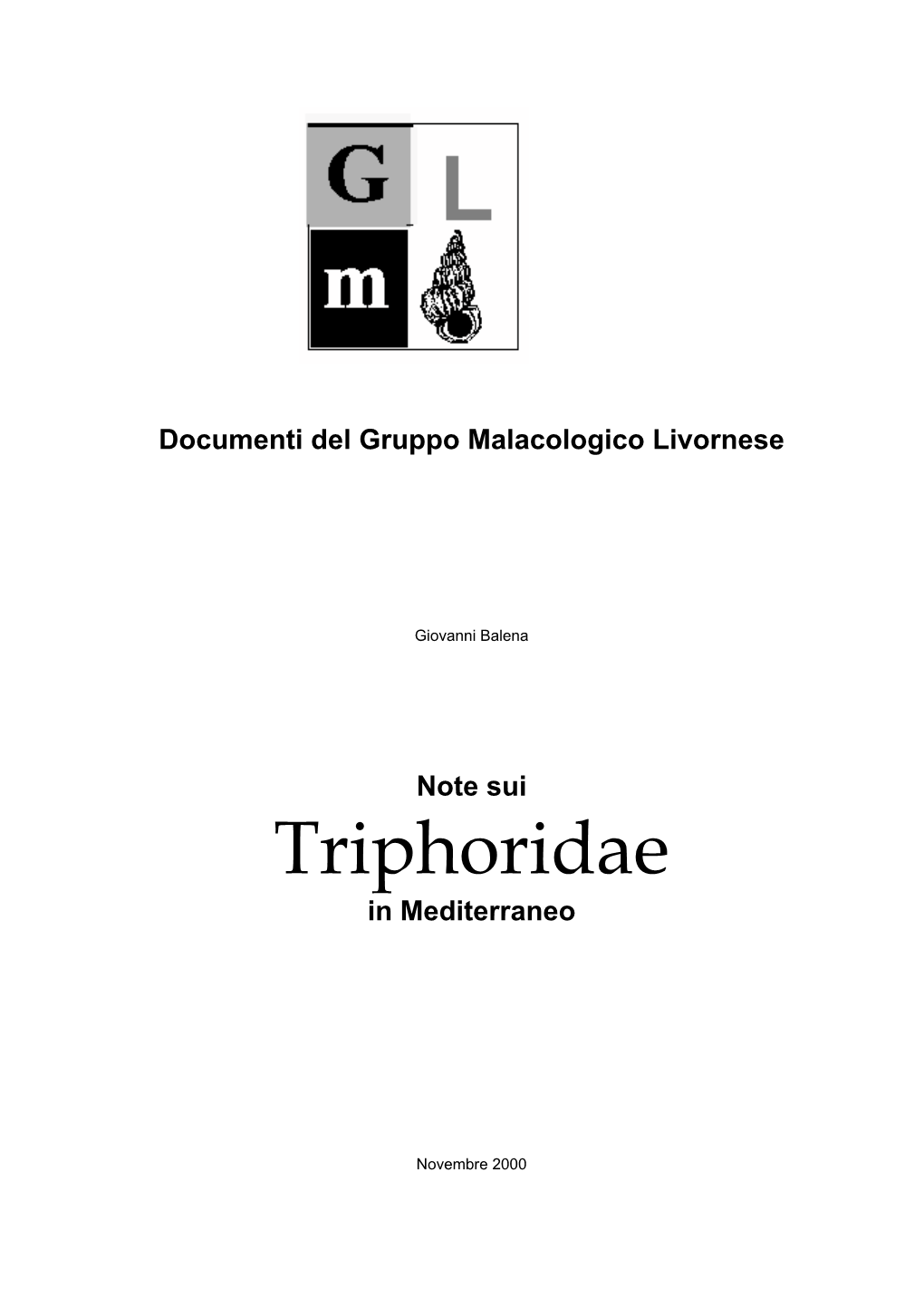 Triphoridae in Mediterraneo