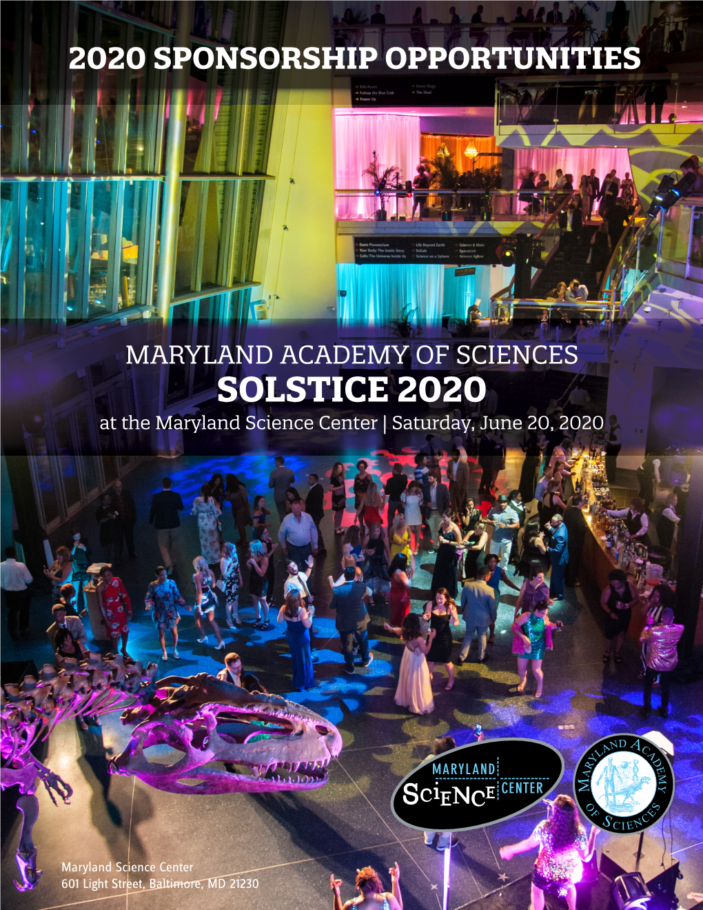 SOLSTICE 2020 at the Maryland Science Center | Saturday, June 20, 2020