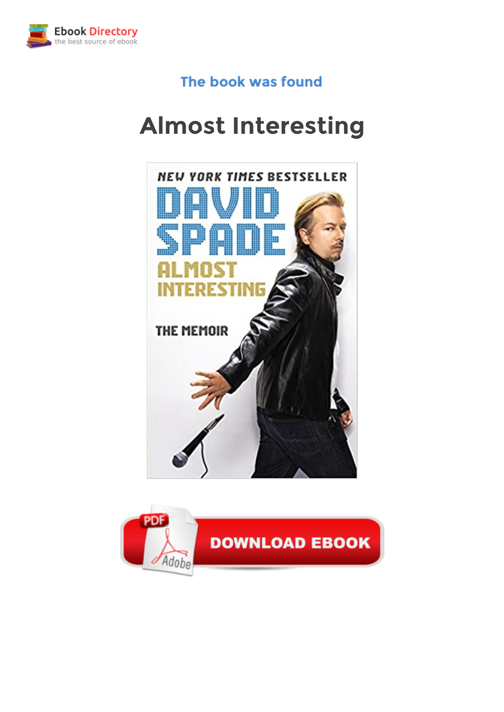 Download Almost Interesting Free Ebooks In