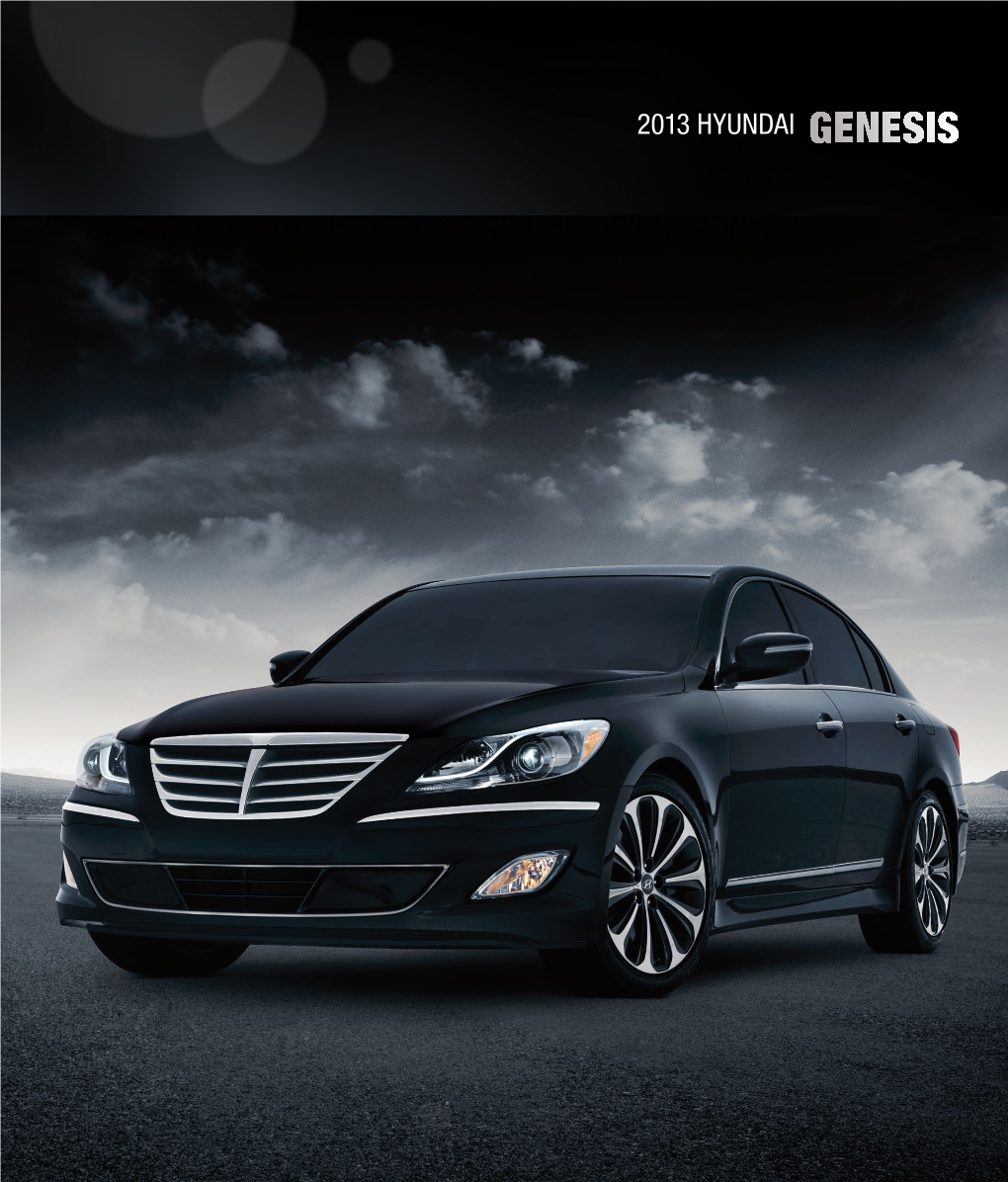 2013 Hyundai Genesis