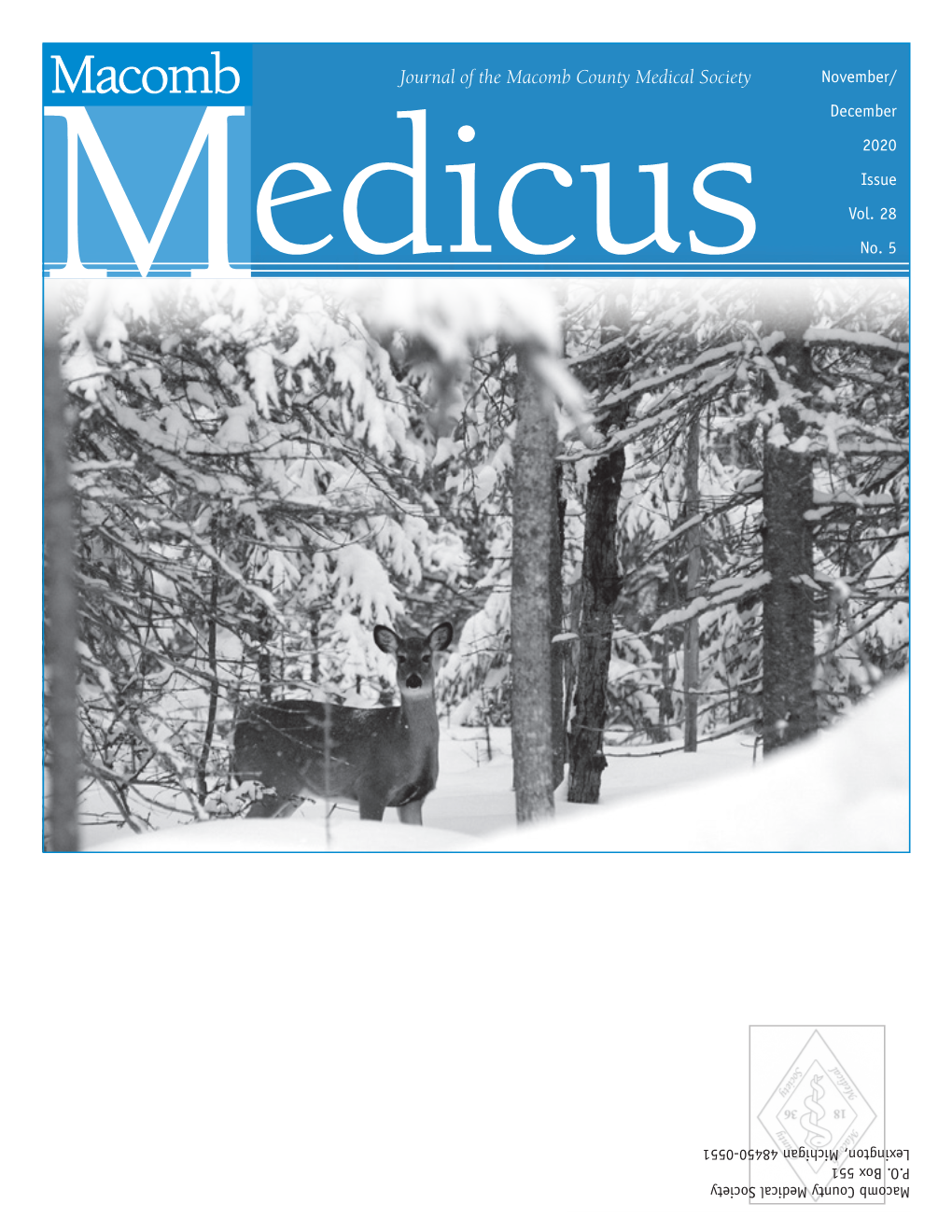 Macomb County Medical Society November/ December 2020 Issue Vol
