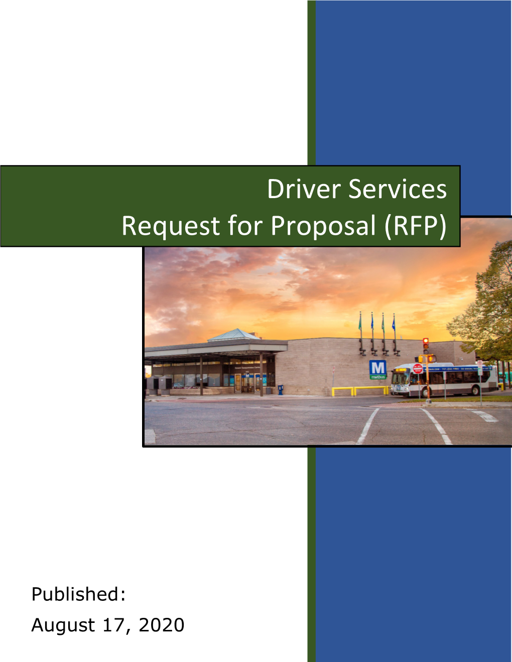 Driver Services Request for Proposal (RFP)