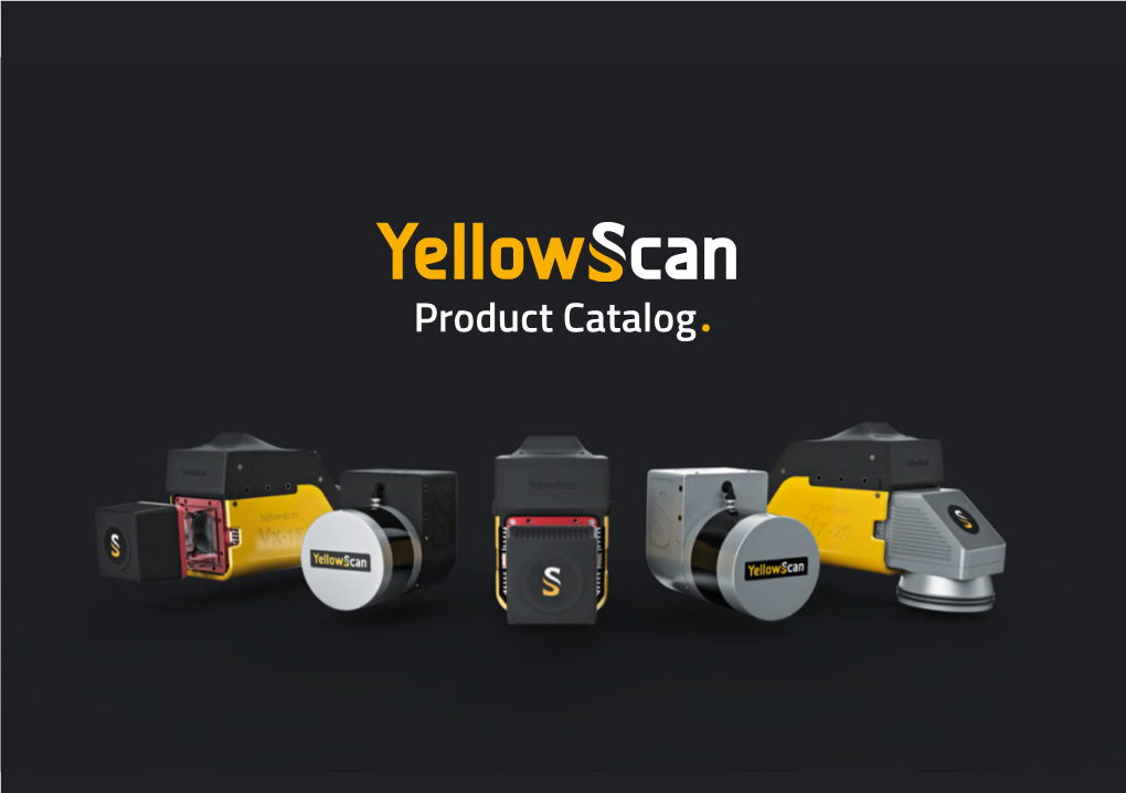 Yellowscan Product Catalog