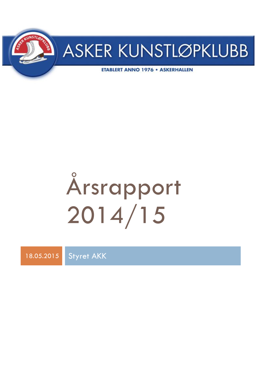 Årsrapport 2014/15