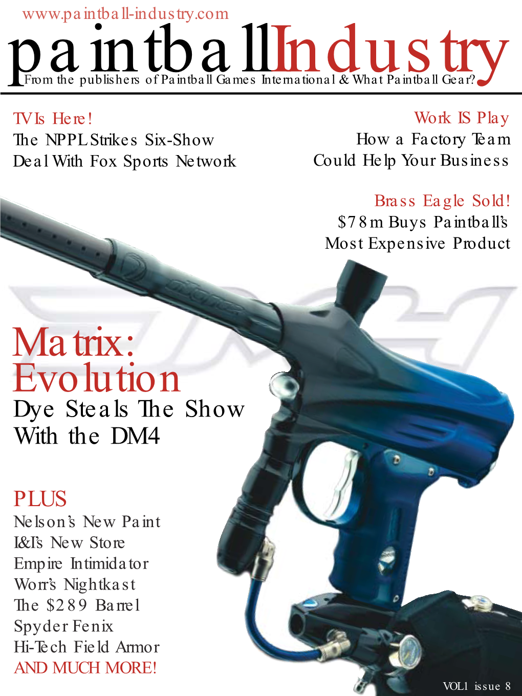 Paintball Industry Volume 1 Issue 8