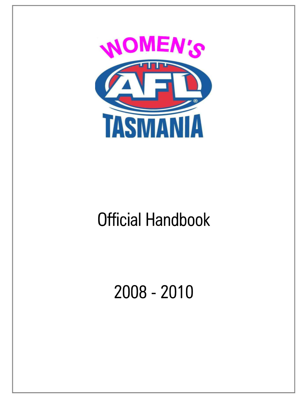 Official Handbook 2008
