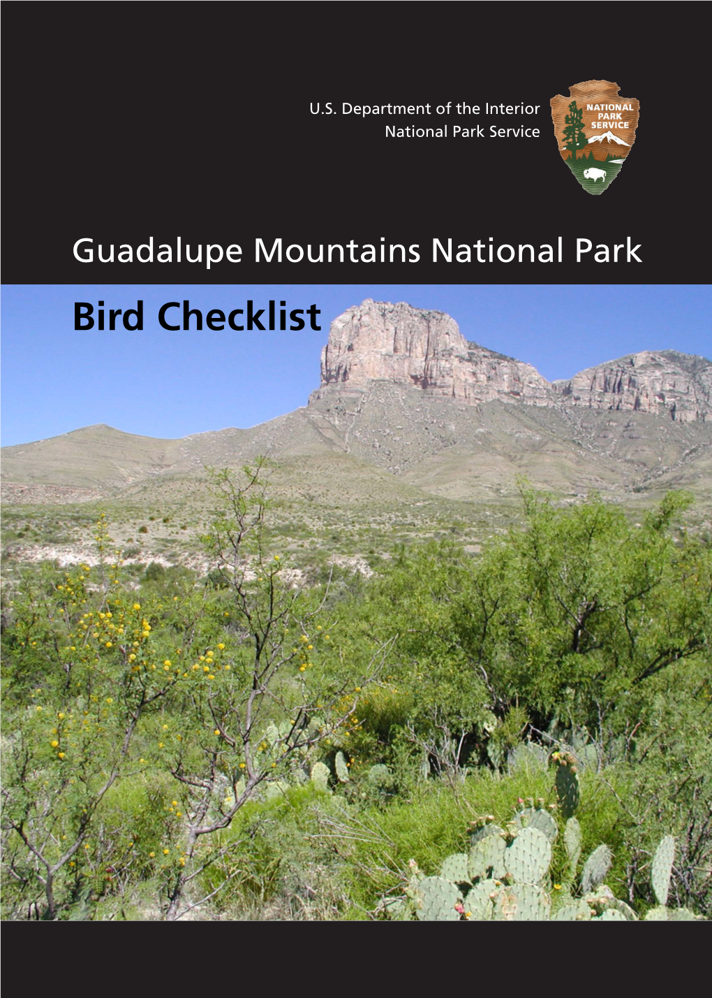 Guadalupe Mountains National Park Bird Checklist Bird Habitat at Guadalupe Mountains National Park