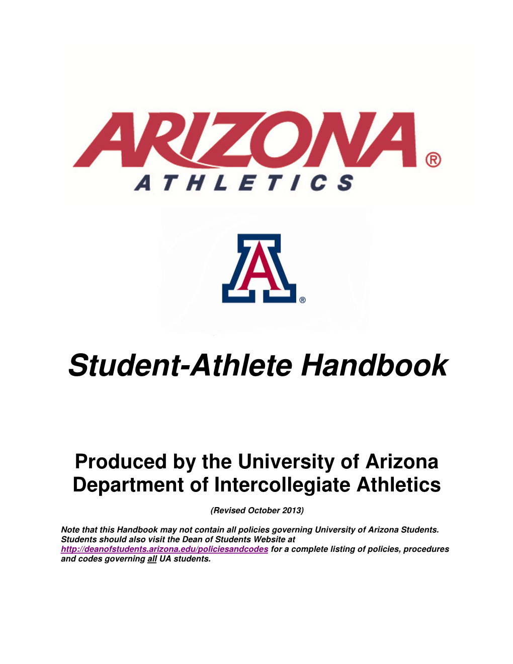 Student-Athlete Handbook