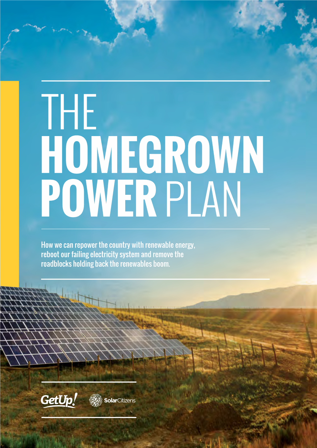 The Homegrown Power Plan