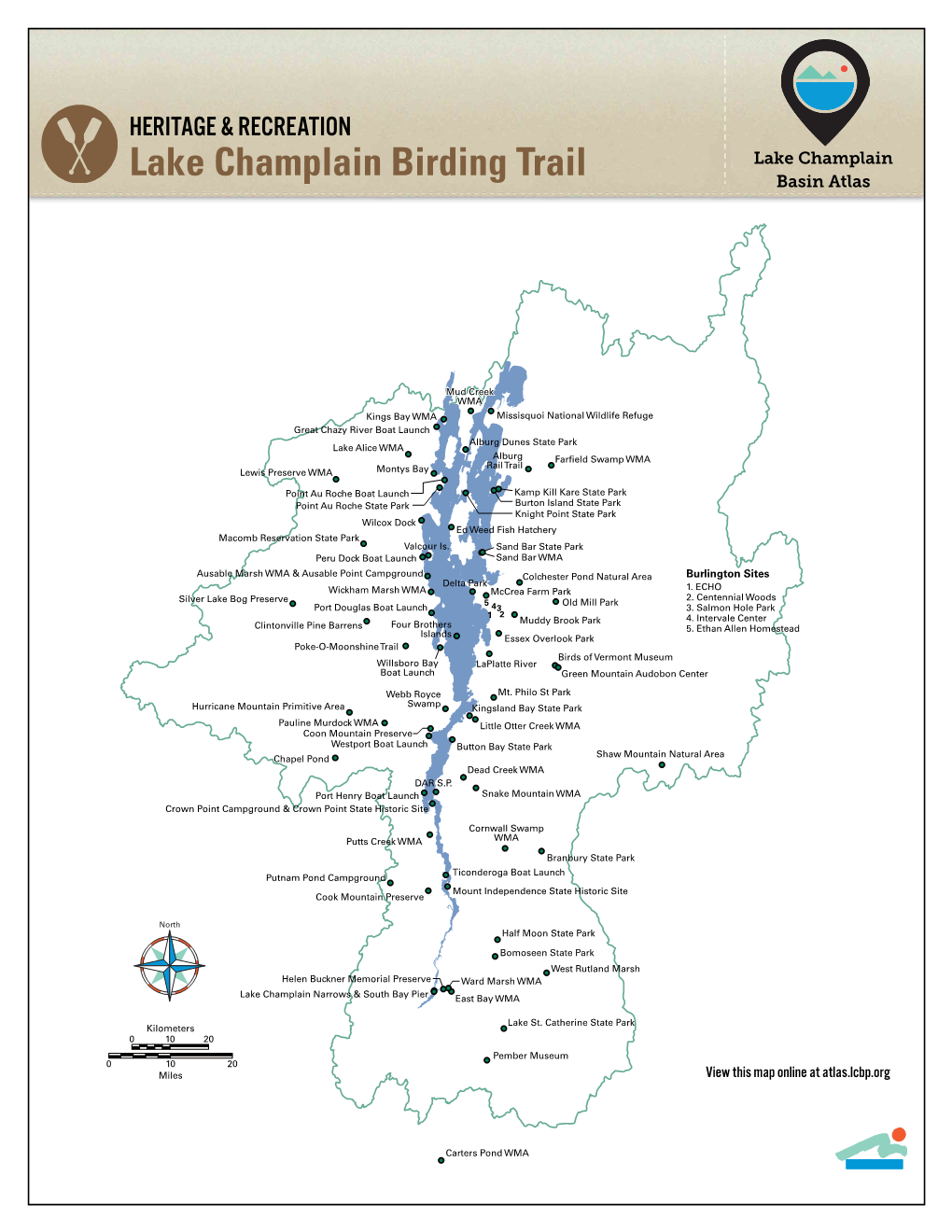 Lake Champlain Birding Trail Basin Atlas