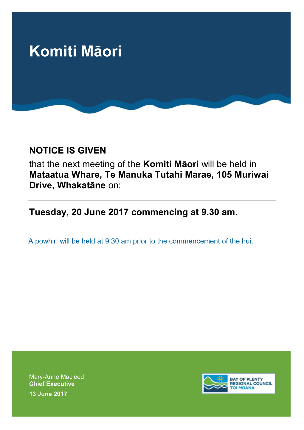 Komiti Māori