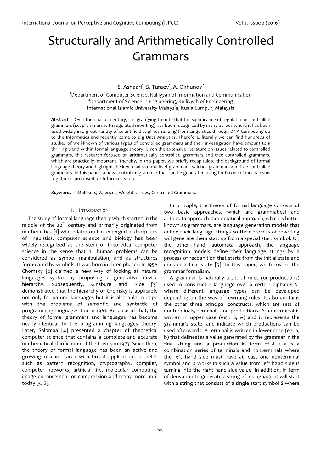 Structurally and Arithmetically Controlled Grammars