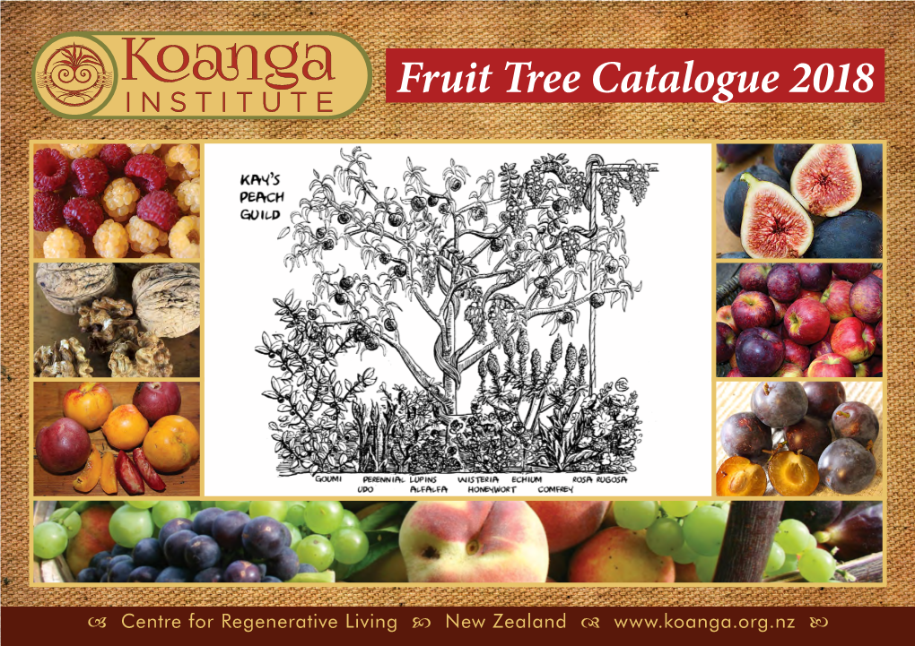 Fruit Tree Catalogue 2018