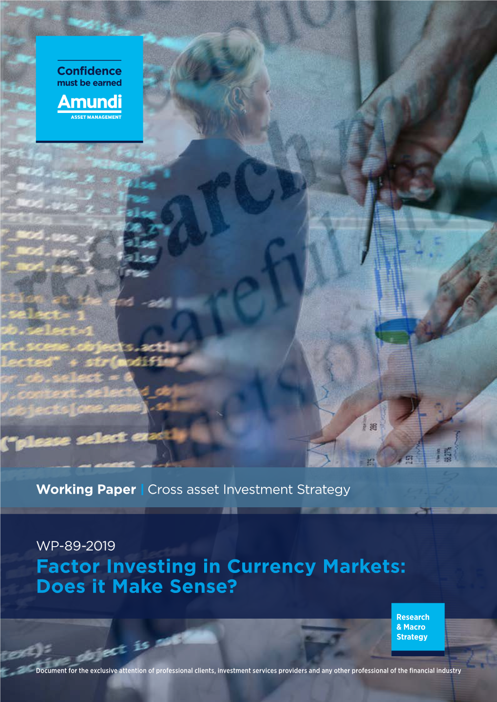 Factor Investing in Currency Markets: Does It Make Sense?