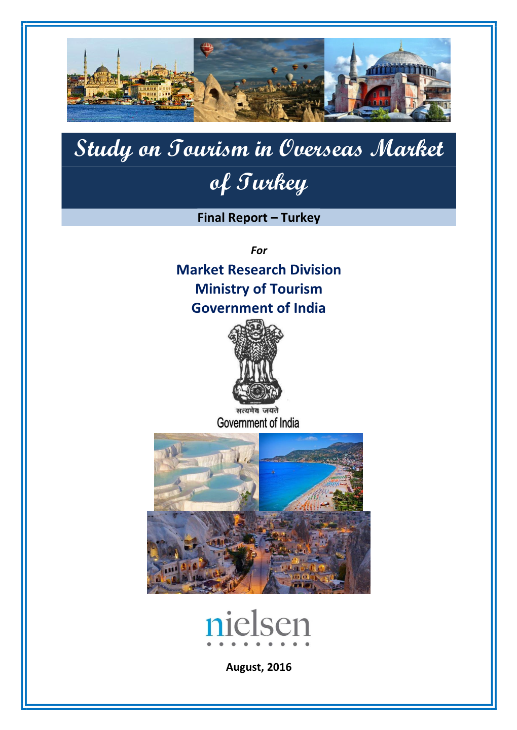 Study on Tourism in Overseas Market of Turkey