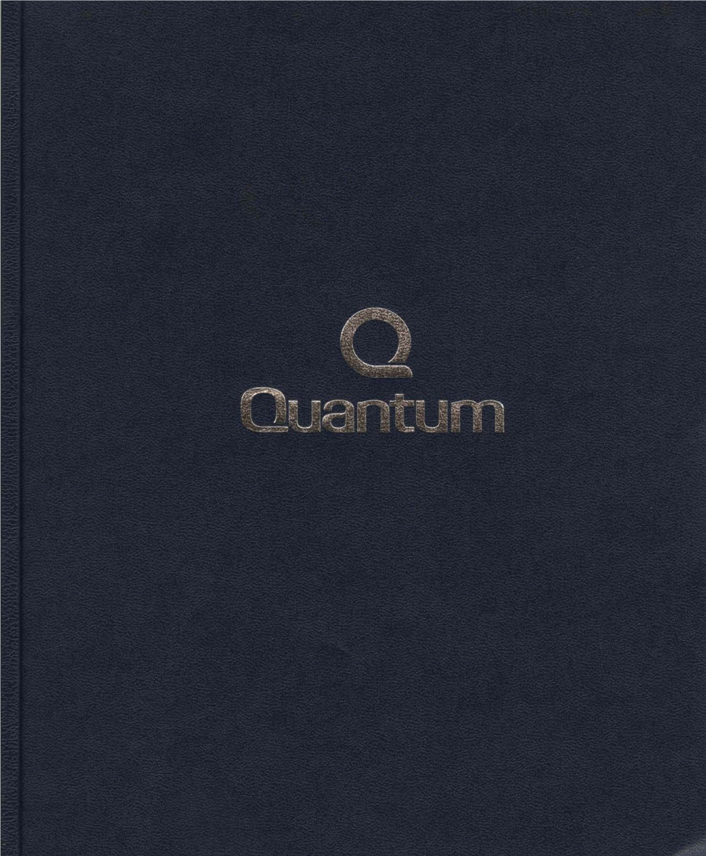 Quantum Reference Guide 1989