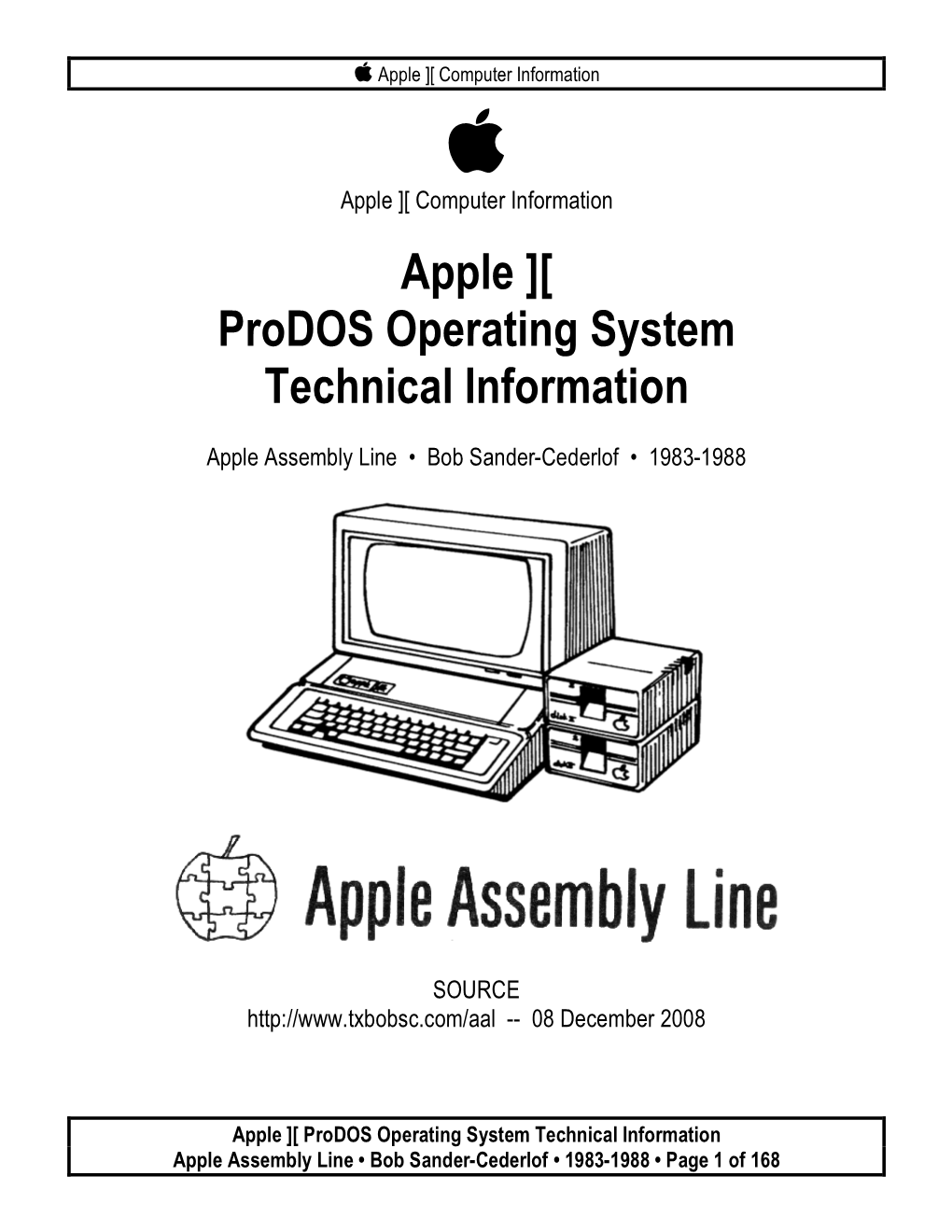 Apple 2 Prodos Disasm