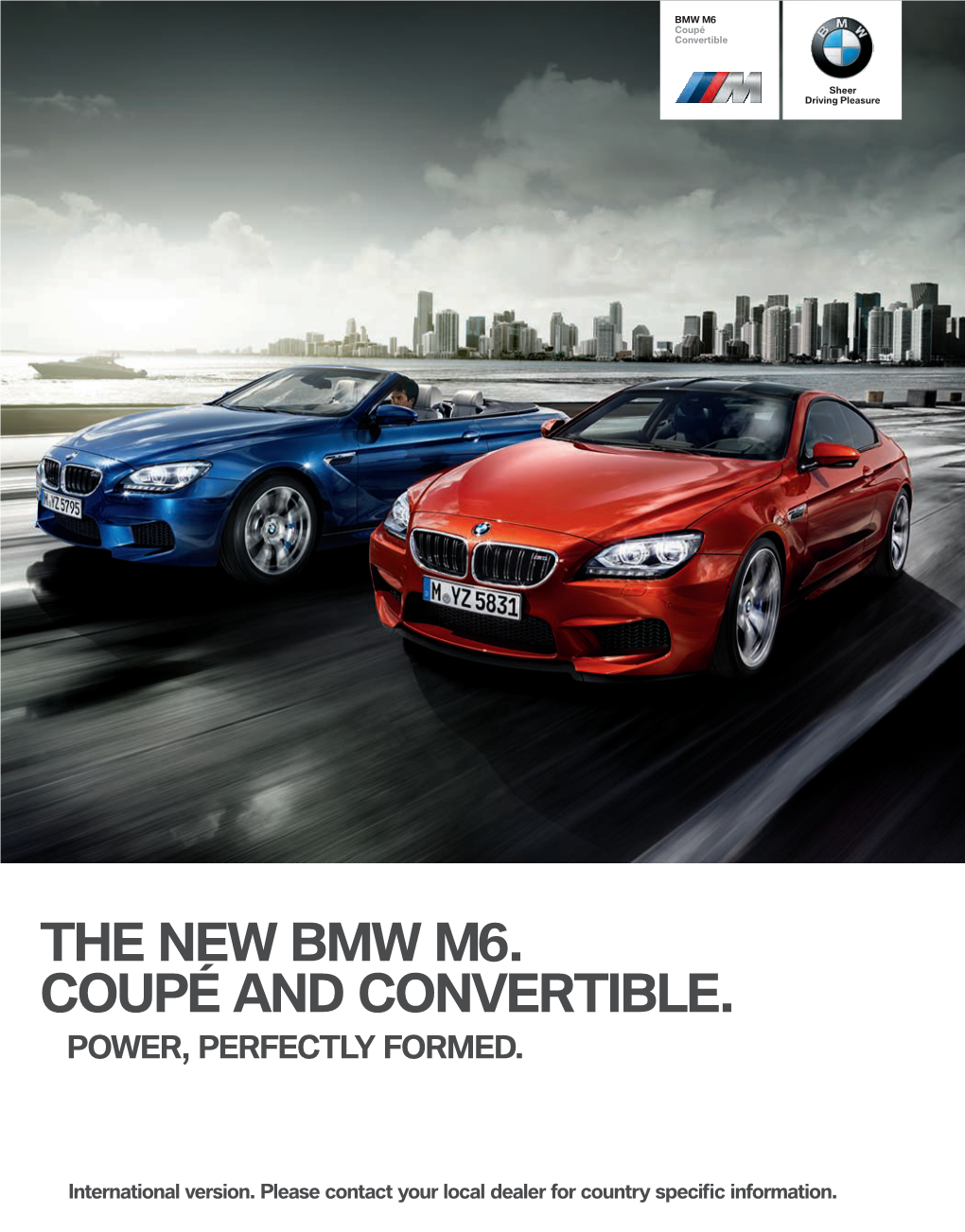 The New Bmw M . Coupé and Convertible