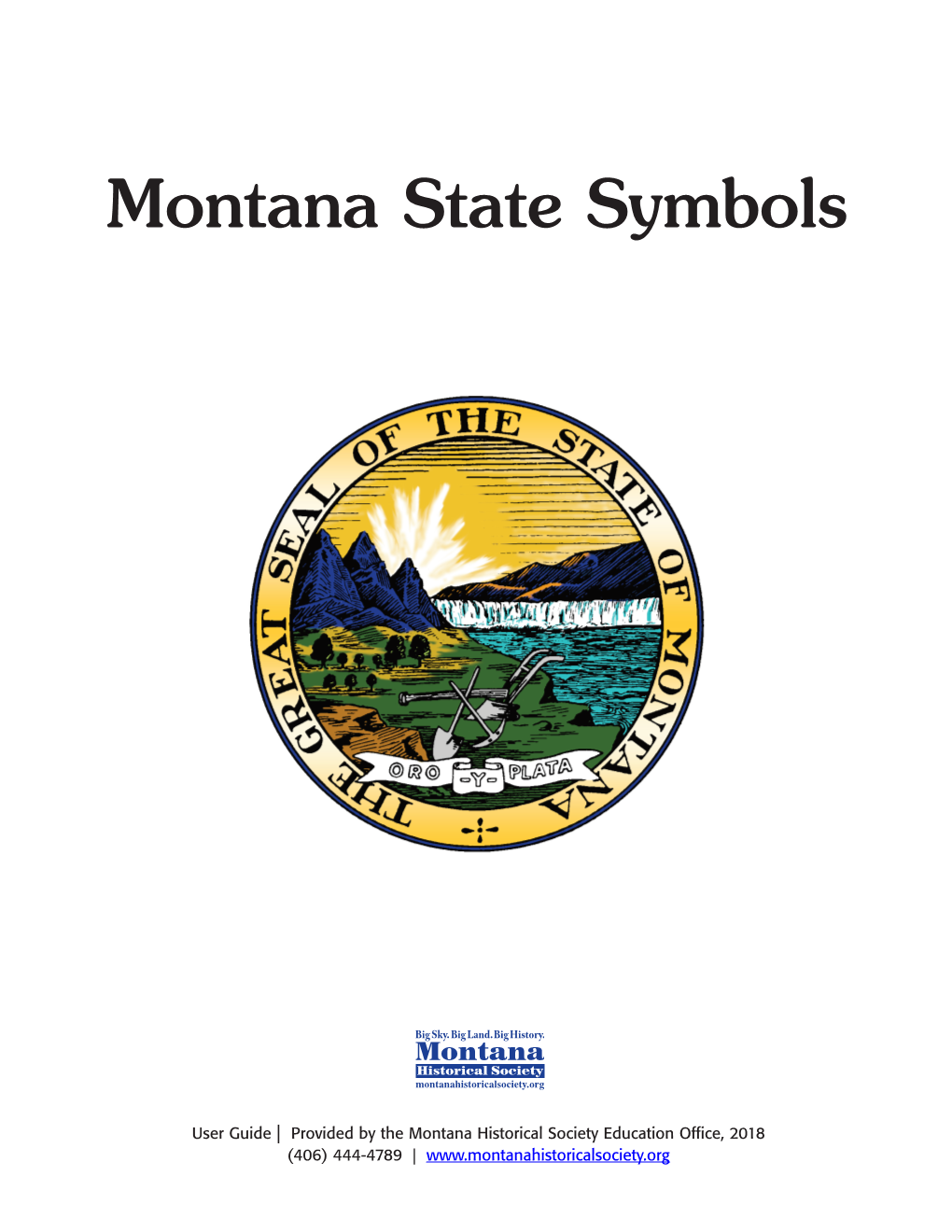 Montana State Symbols Footlocker Contents (Continued)