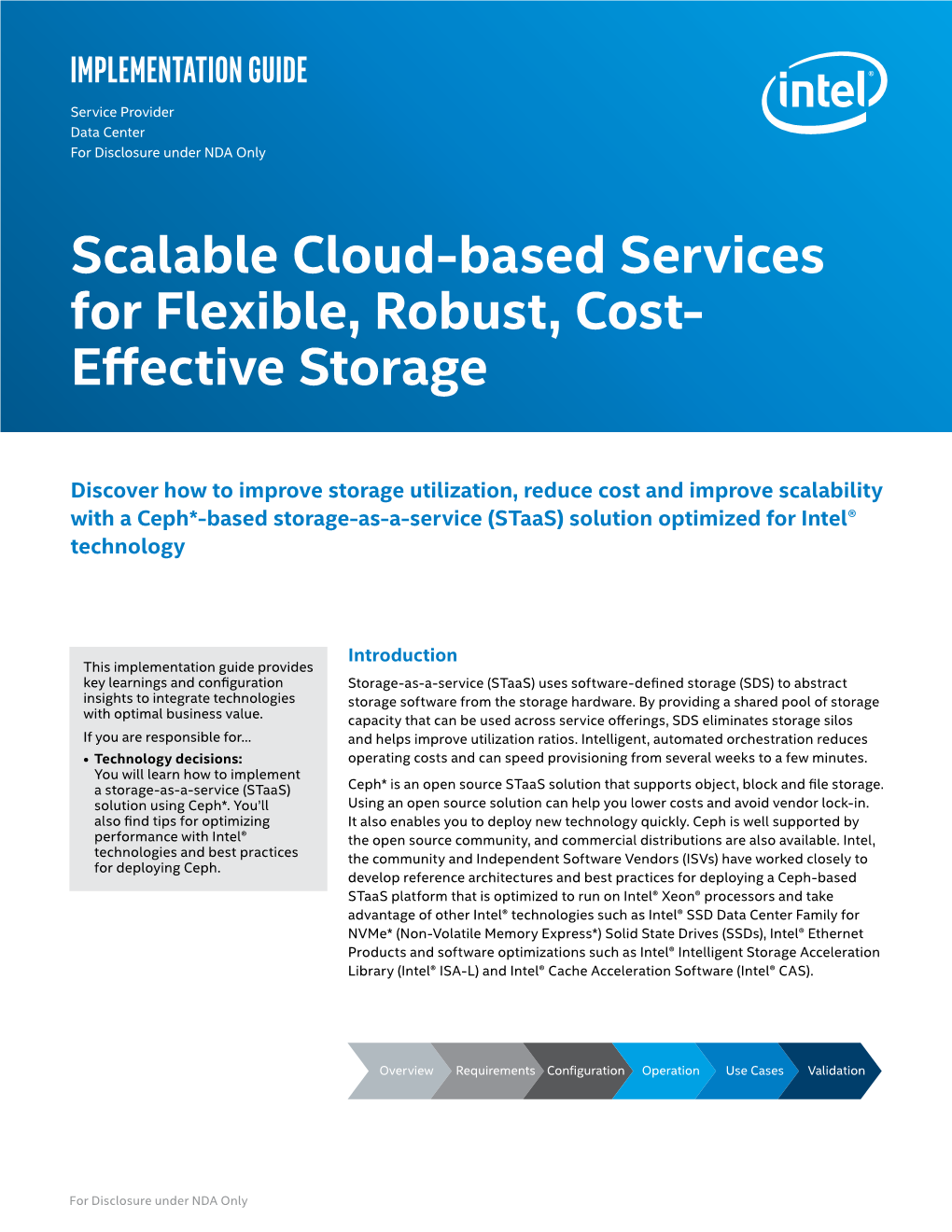 Scalable Cloud-Based Services for Flexible Storage: Implementation