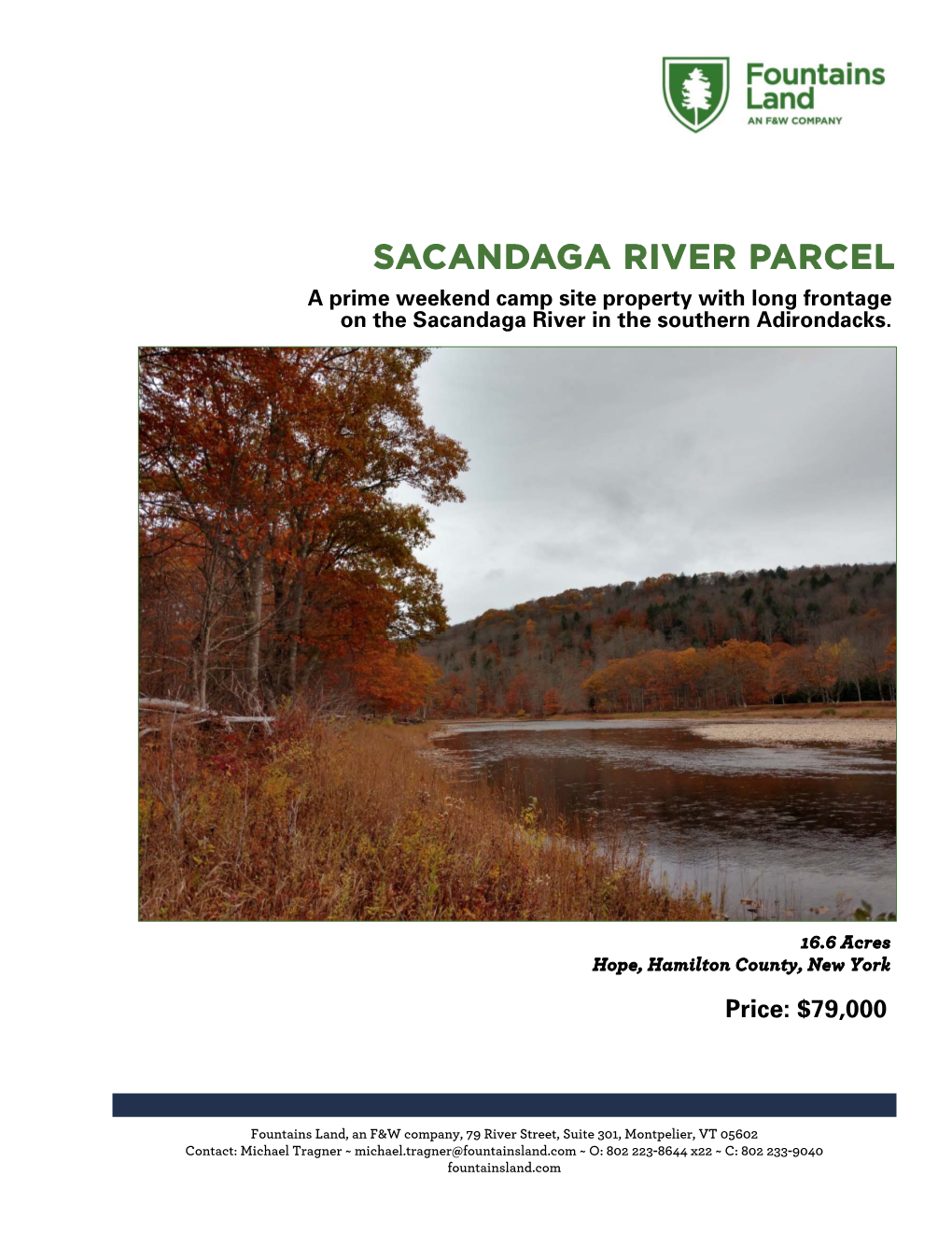 Sacandaga River.Pub