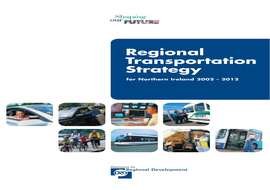 Regional Transportation Strategy for Northern Ireland 2002-12