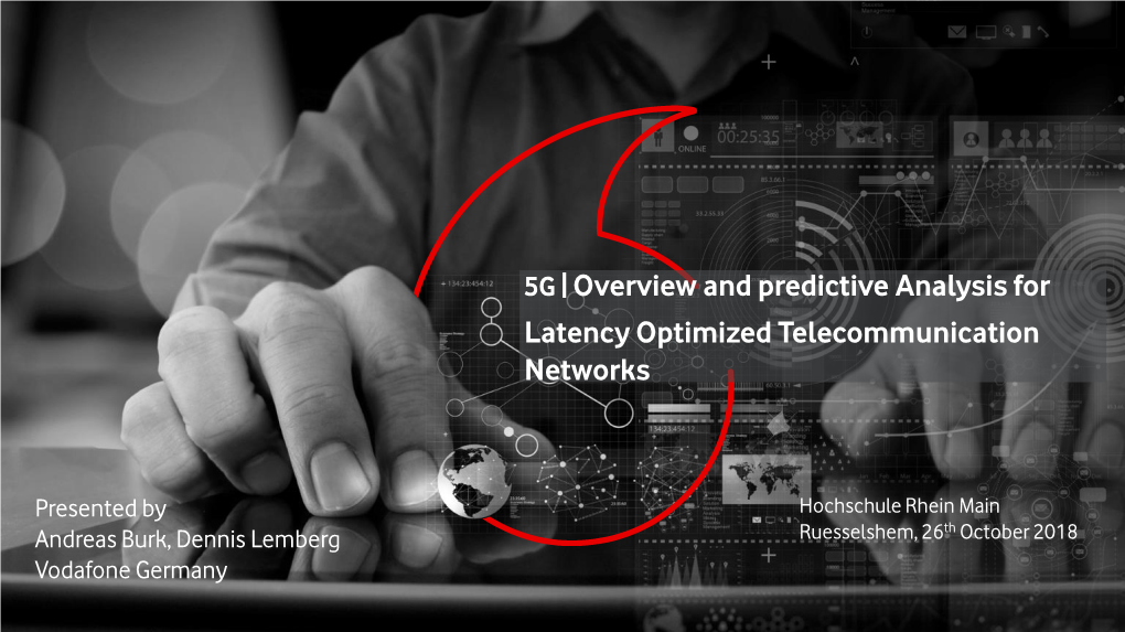 5G| Overview and Predictive Analysis