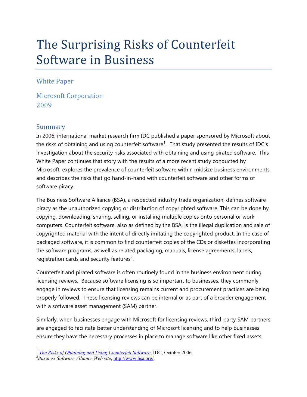 The Surprising Risks of Counterfeit Software in Business