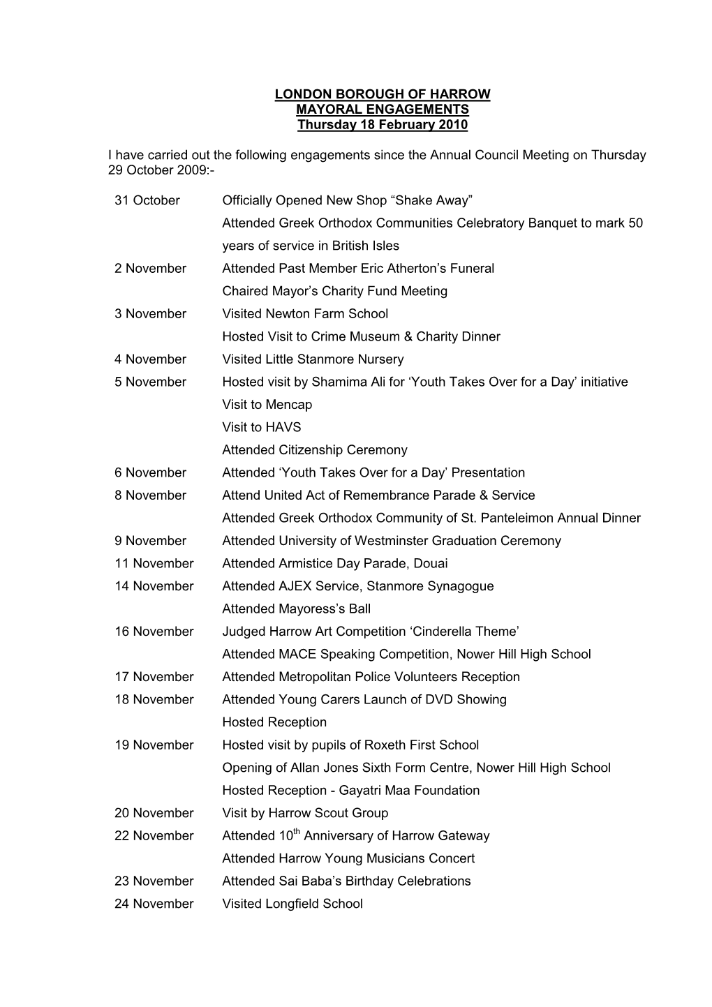 Mayors Announcements.Pdf