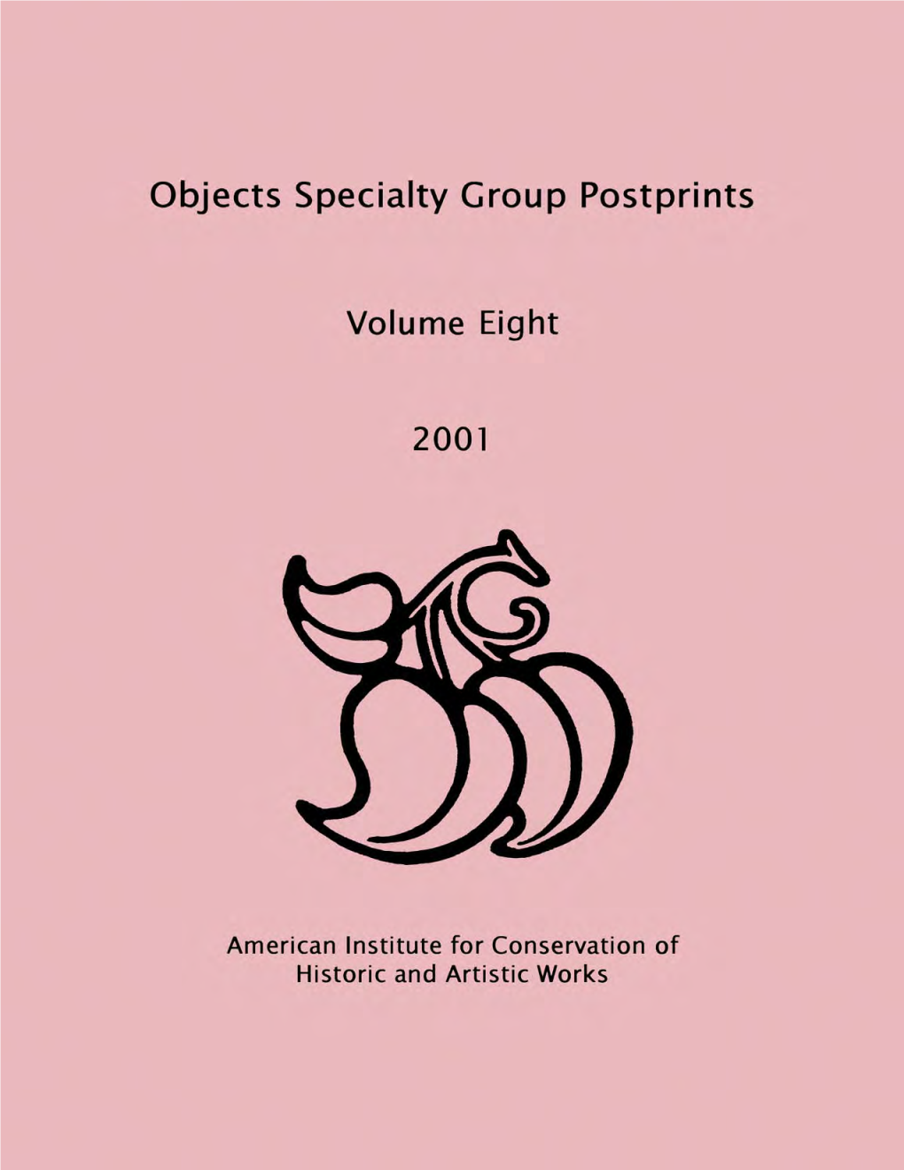 Objects-Specialty-Group-Postprints