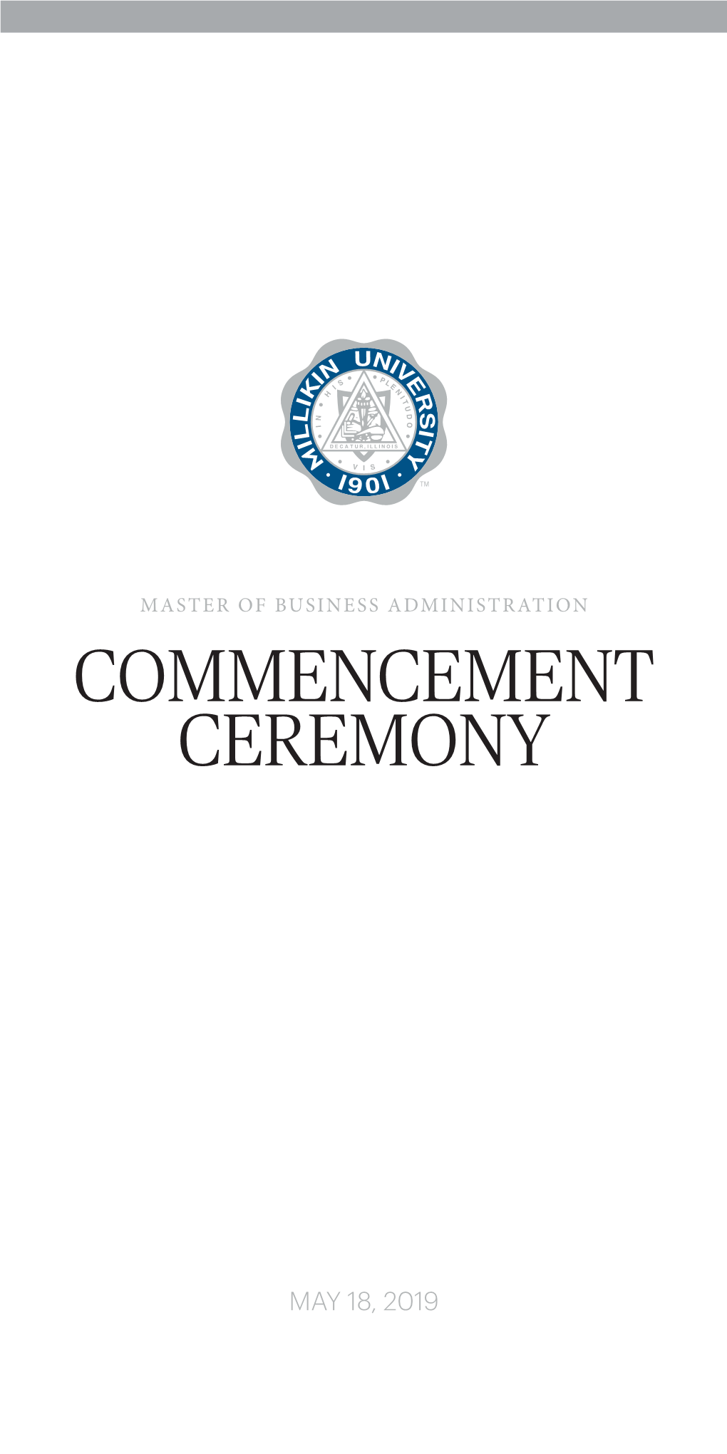 Commencement Ceremony